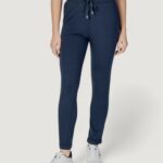 Pantaloni a sigaretta Liu-Jo JERSEY LUNGO Blue scuro - Foto 1