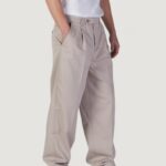 Pantaloni Calvin Klein Jeans TAILORED Taupe - Foto 3