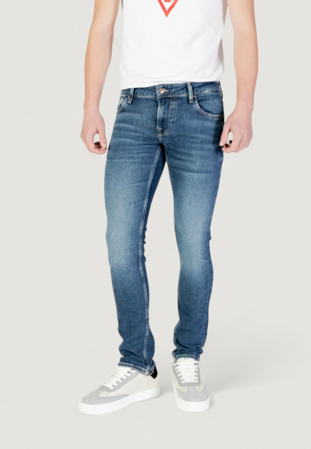 Jeans skinny Guess MIAMI Denim scuro - Foto 1