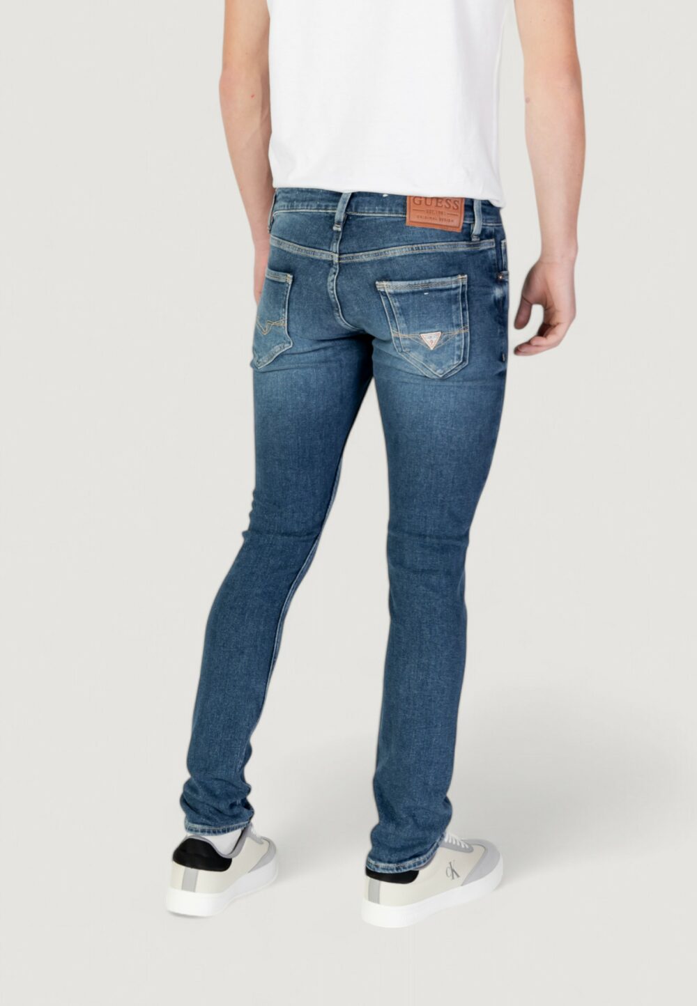 Jeans skinny Guess MIAMI Denim scuro - Foto 3