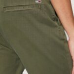 Pantaloni Tommy Hilfiger Jeans TJM AUSTIN Verde Oliva - Foto 4