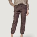 Pantaloni regular Liu-Jo ECS TS TPOTF LUNGO Marrone - Foto 1