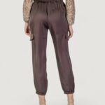 Pantaloni regular Liu-Jo ECS TS TPOTF LUNGO Marrone - Foto 4