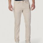 Pantaloni slim Jeckerson JOHN 5 TASCHE TOPPA Beige chiaro - Foto 1