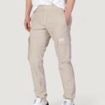 Pantaloni tapered Calvin Klein Jeans CARGO Taupe - Foto 1