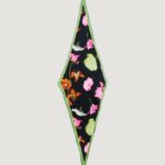 Pashmina Desigual FOU_BOTANIC DREAMZ_DIAMOND Nero - Foto 4