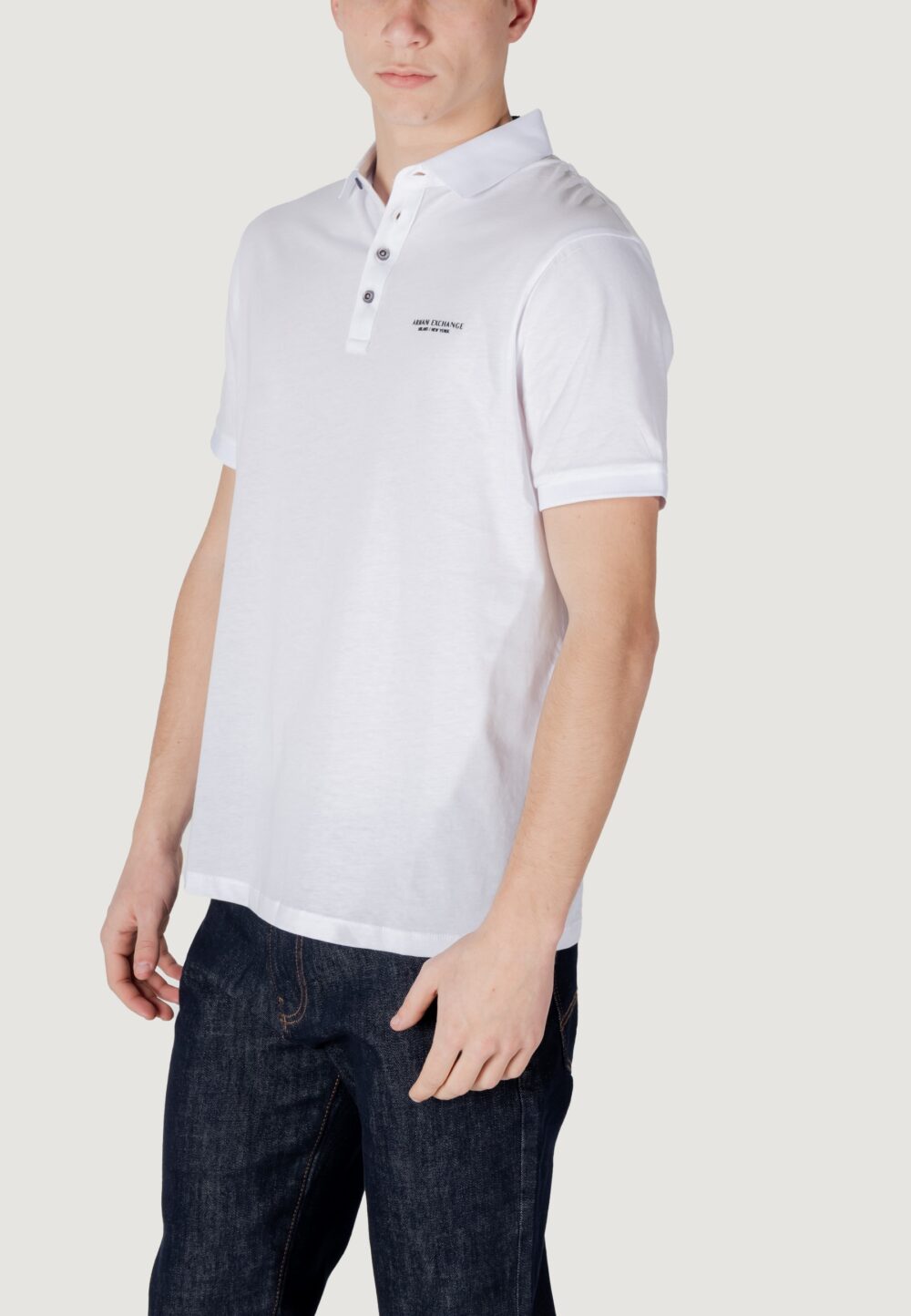 Polo manica corta Armani Exchange  Bianco - Foto 3