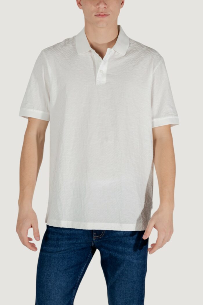 Polo manica corta Armani Exchange  Panna