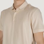 Polo manica corta EA7  Beige chiaro - Foto 3