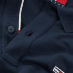 Polo manica corta Tommy Hilfiger Jeans TJM PLACKET Blu - Foto 4