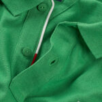 Polo manica corta Tommy Hilfiger Jeans TJM PLACKET Verde - Foto 4