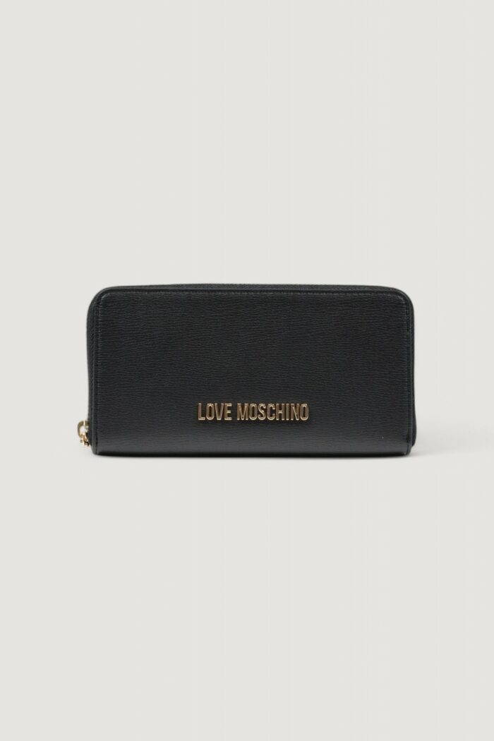 Portafoglio grande Love Moschino  Nero