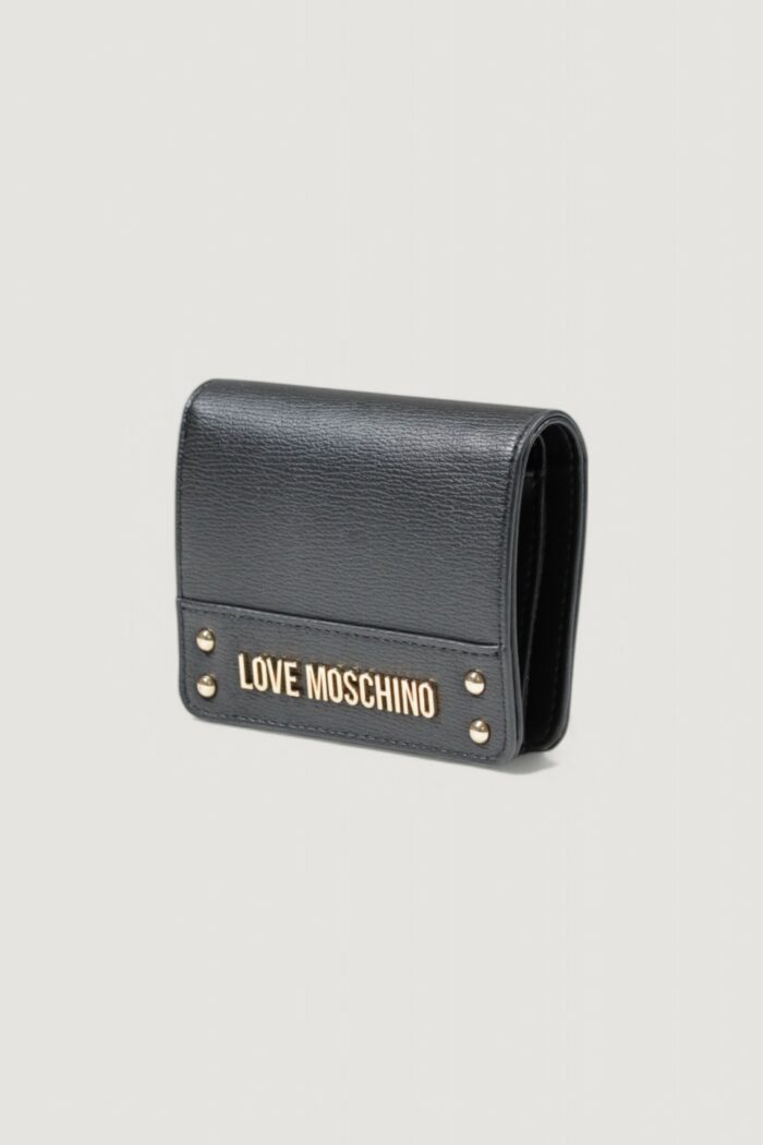 Portafoglio piccolo Love Moschino  Nero