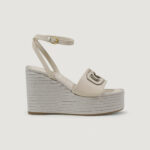 Scarpe con tacco Guess TANVEE Crema - Foto 4