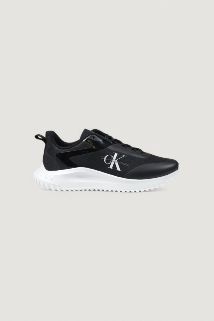 Sneakers Calvin Klein EVA RUNNER LOW LACE Black-White