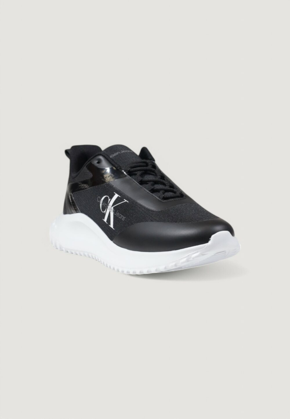 Sneakers Calvin Klein Jeans EVA RUNNER LOW LACE Black-White - Foto 2