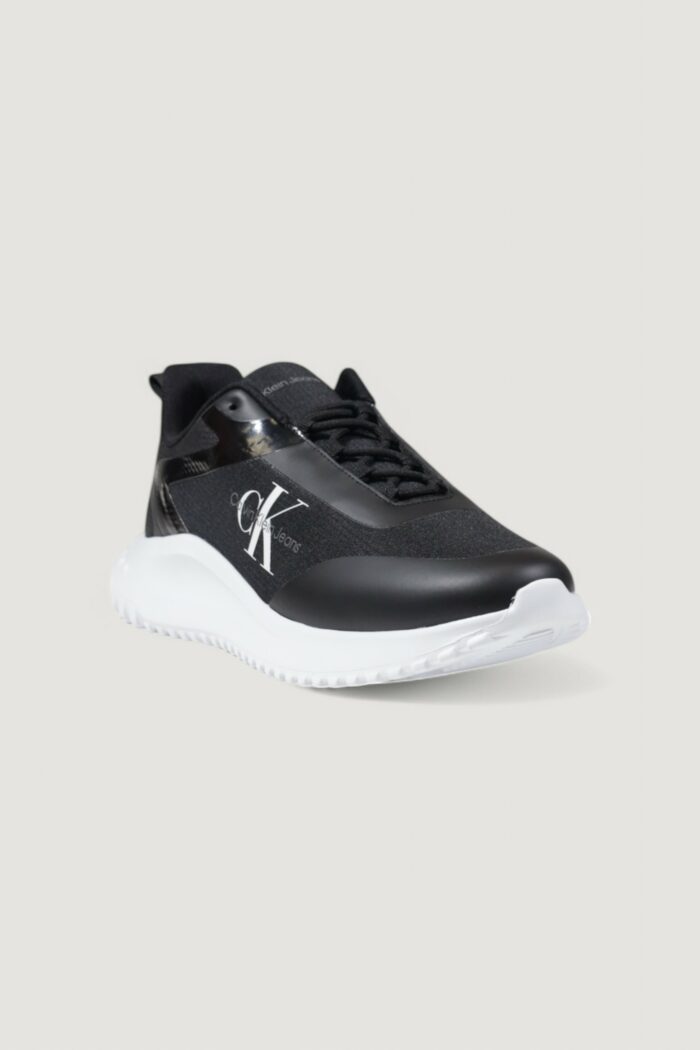 Sneakers Calvin Klein EVA RUNNER LOW LACE Black-White