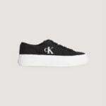 Sneakers Calvin Klein Jeans VULC FLATFORM LOW Black-White - Foto 1