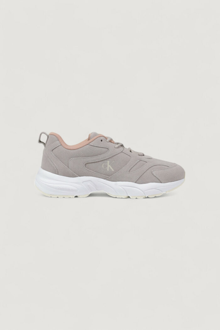 Sneakers Calvin Klein RETRO TENNIS LOW Grigio Chiaro