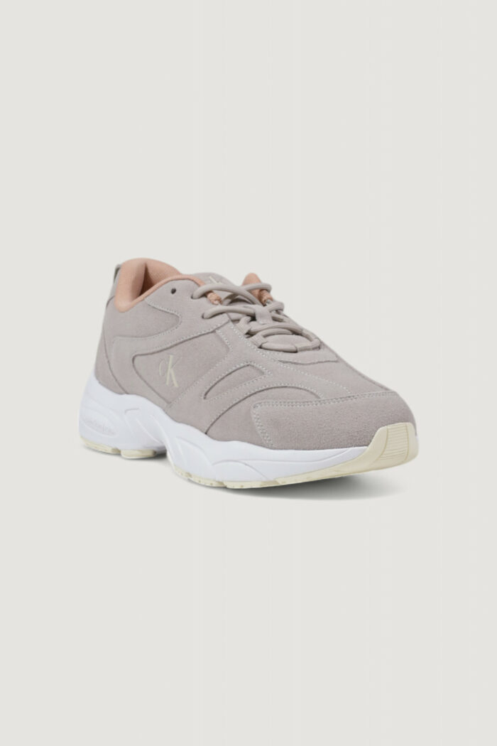 Sneakers Calvin Klein RETRO TENNIS LOW Grigio Chiaro