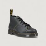 Stivaletti Dr. Martens Church Greasy Nero - Foto 2