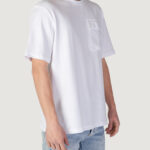 T-shirt Antony Morato RELAXED FIT LOGO PRINT ON BACK COLLAR Bianco - Foto 3