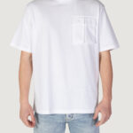 T-shirt Antony Morato RELAXED FIT LOGO PRINT ON BACK COLLAR Bianco - Foto 5