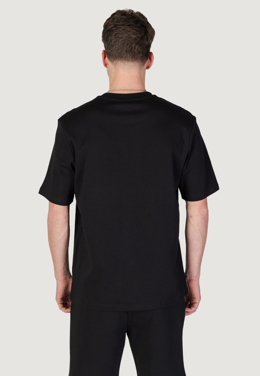 T-shirt Antony Morato RELAXED FIT LOGO PRINT ON BACK COLLAR Nero - Foto 4