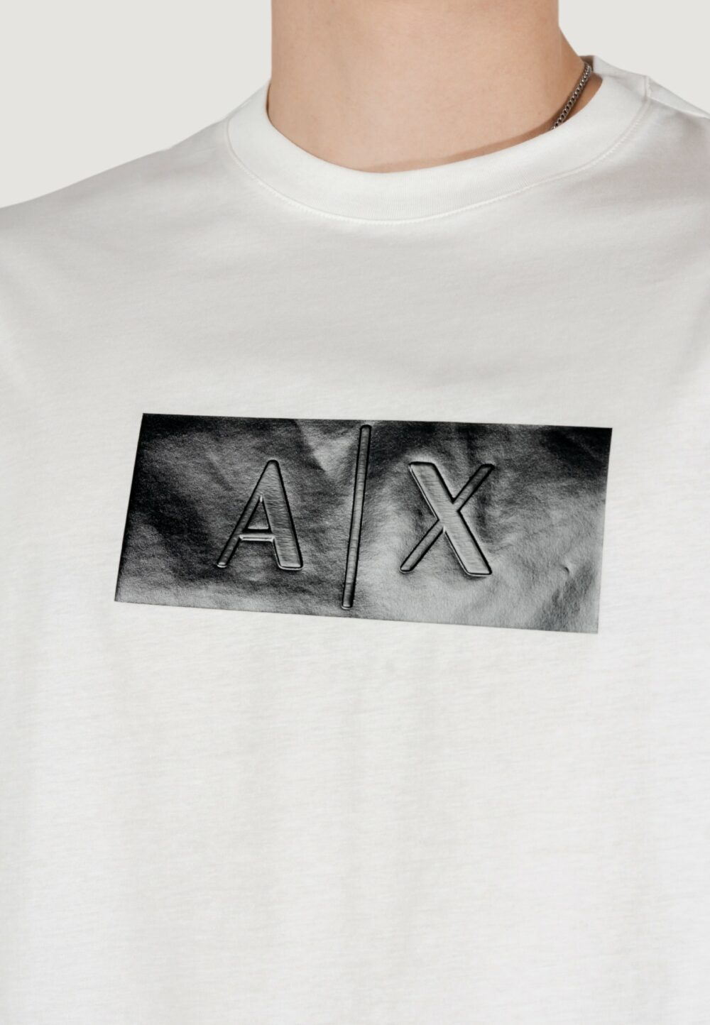 T-shirt Armani Exchange  Bianco - Foto 2