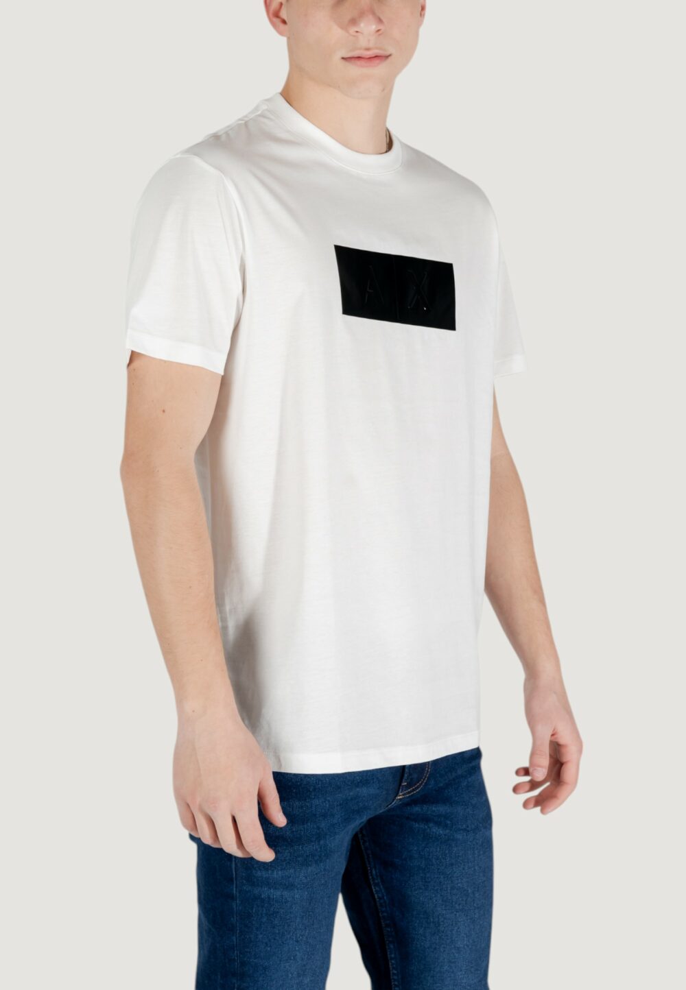 T-shirt Armani Exchange  Bianco - Foto 4