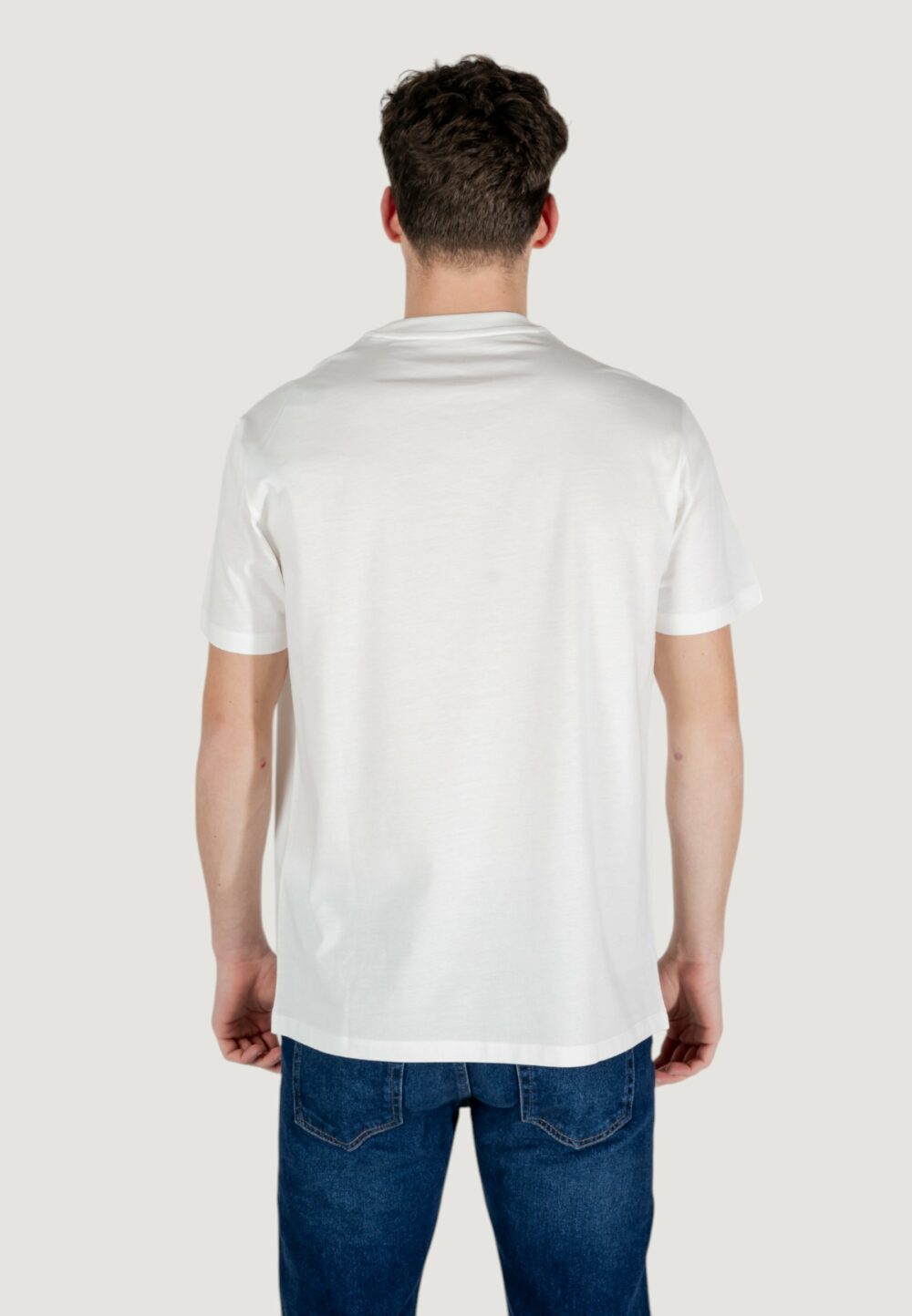 T-shirt Armani Exchange  Bianco - Foto 5