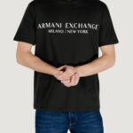 T-shirt Armani Exchange  Black-White - Foto 1