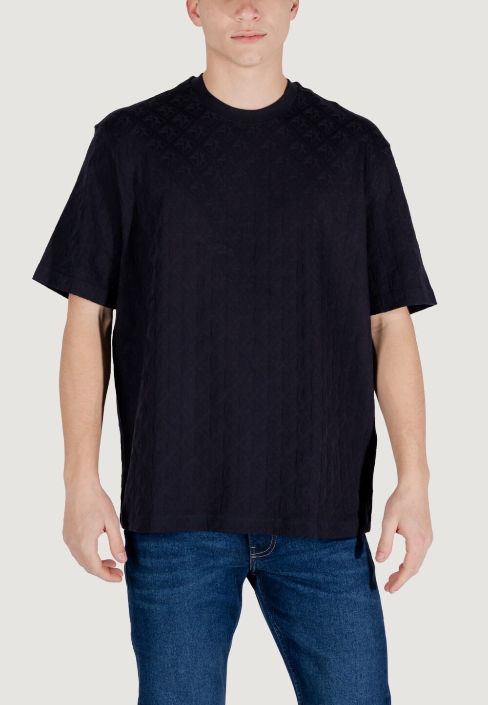 T-shirt Armani Exchange  Blu - Foto 1