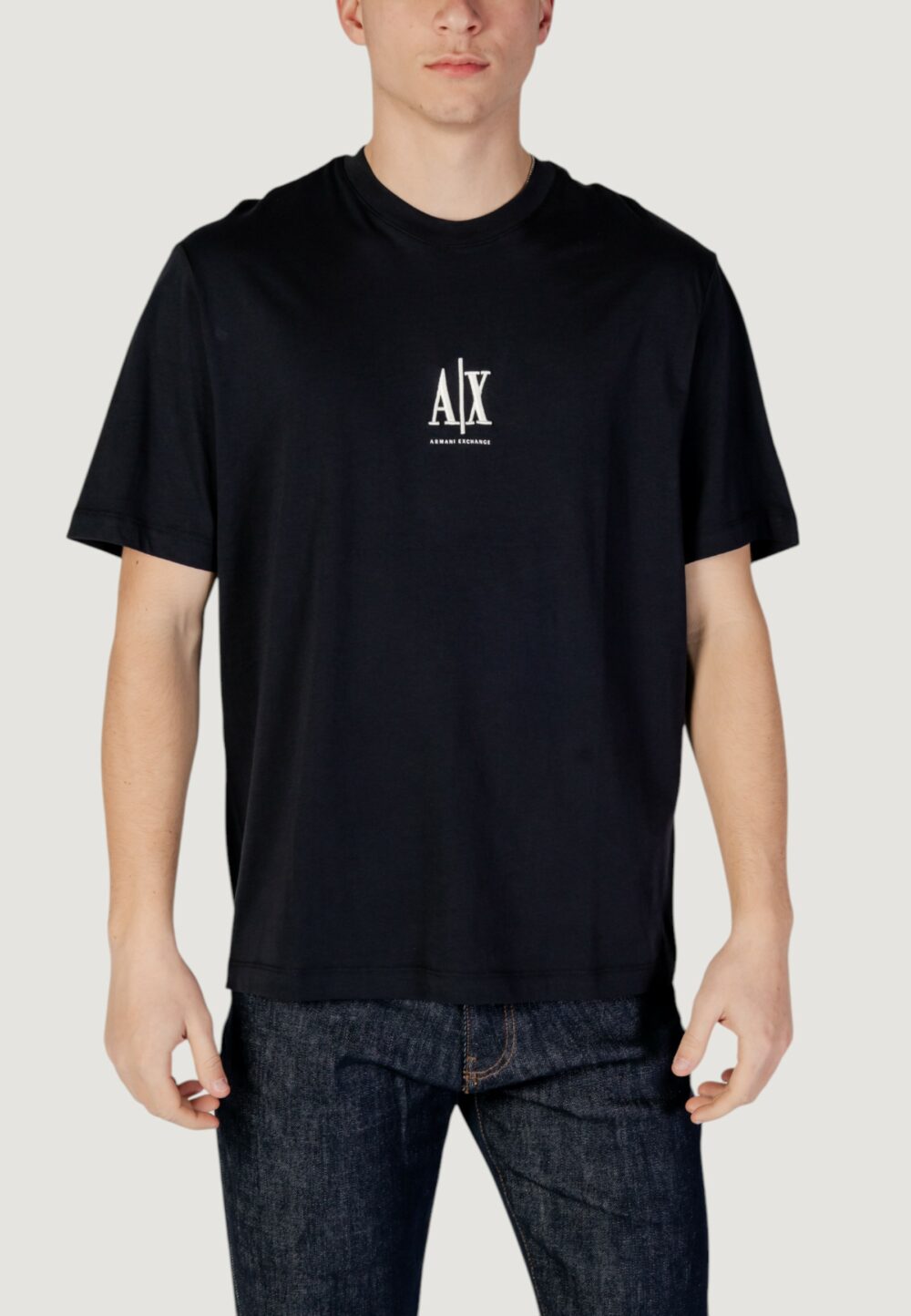 T-shirt Armani Exchange  Blu - Foto 2