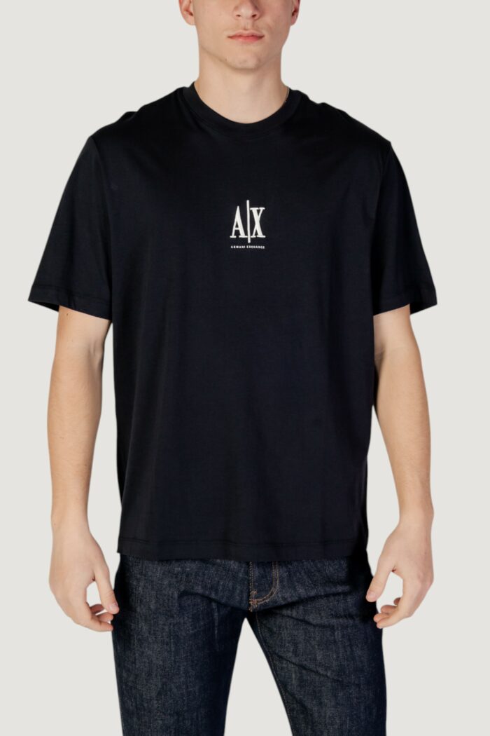 T-shirt Armani Exchange  Blu