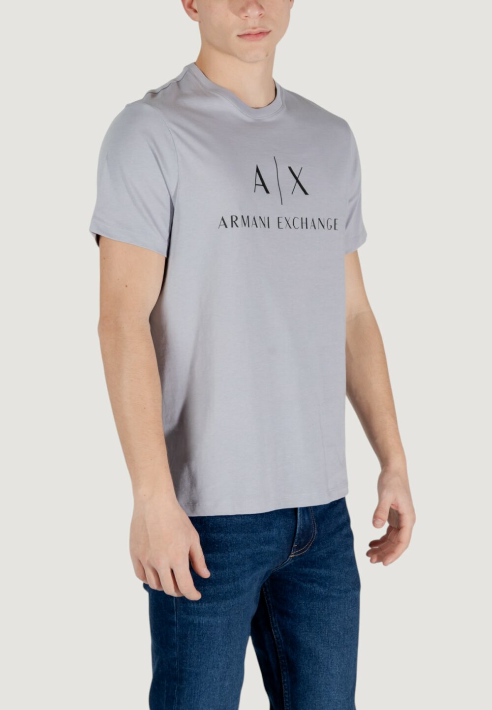 T-shirt Armani Exchange  Lilla - Foto 4