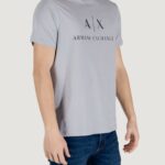 T-shirt Armani Exchange  Lilla - Foto 4