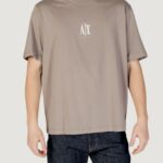 T-shirt Armani Exchange  Marrone - Foto 1