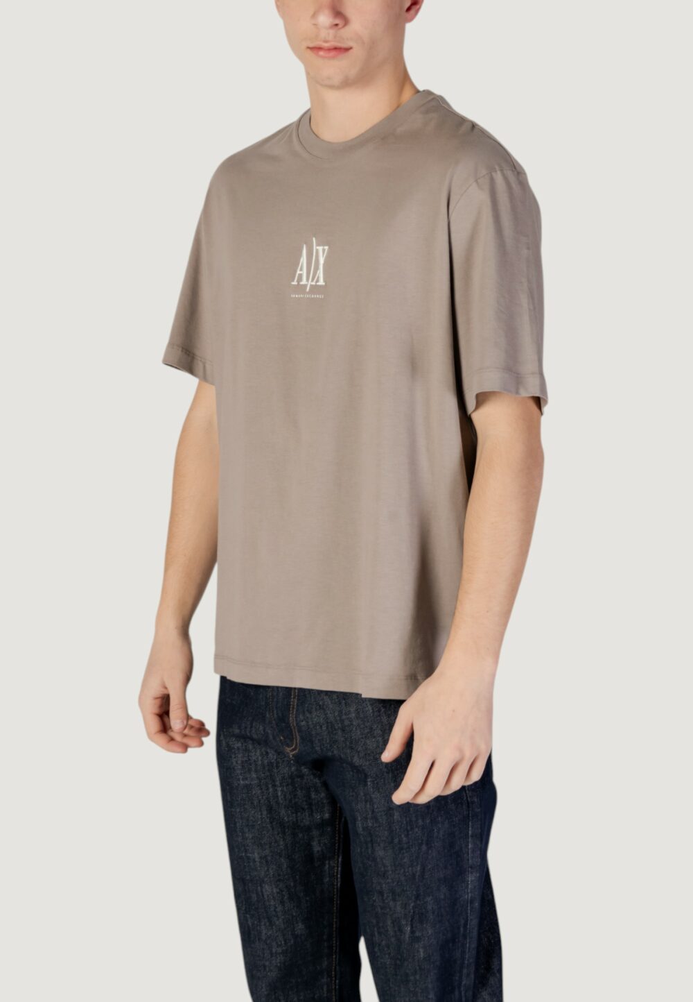 T-shirt Armani Exchange  Marrone - Foto 2