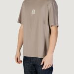 T-shirt Armani Exchange  Marrone - Foto 2