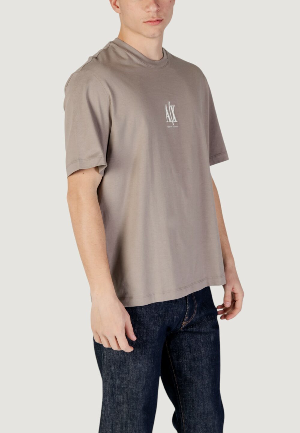 T-shirt Armani Exchange  Marrone - Foto 3