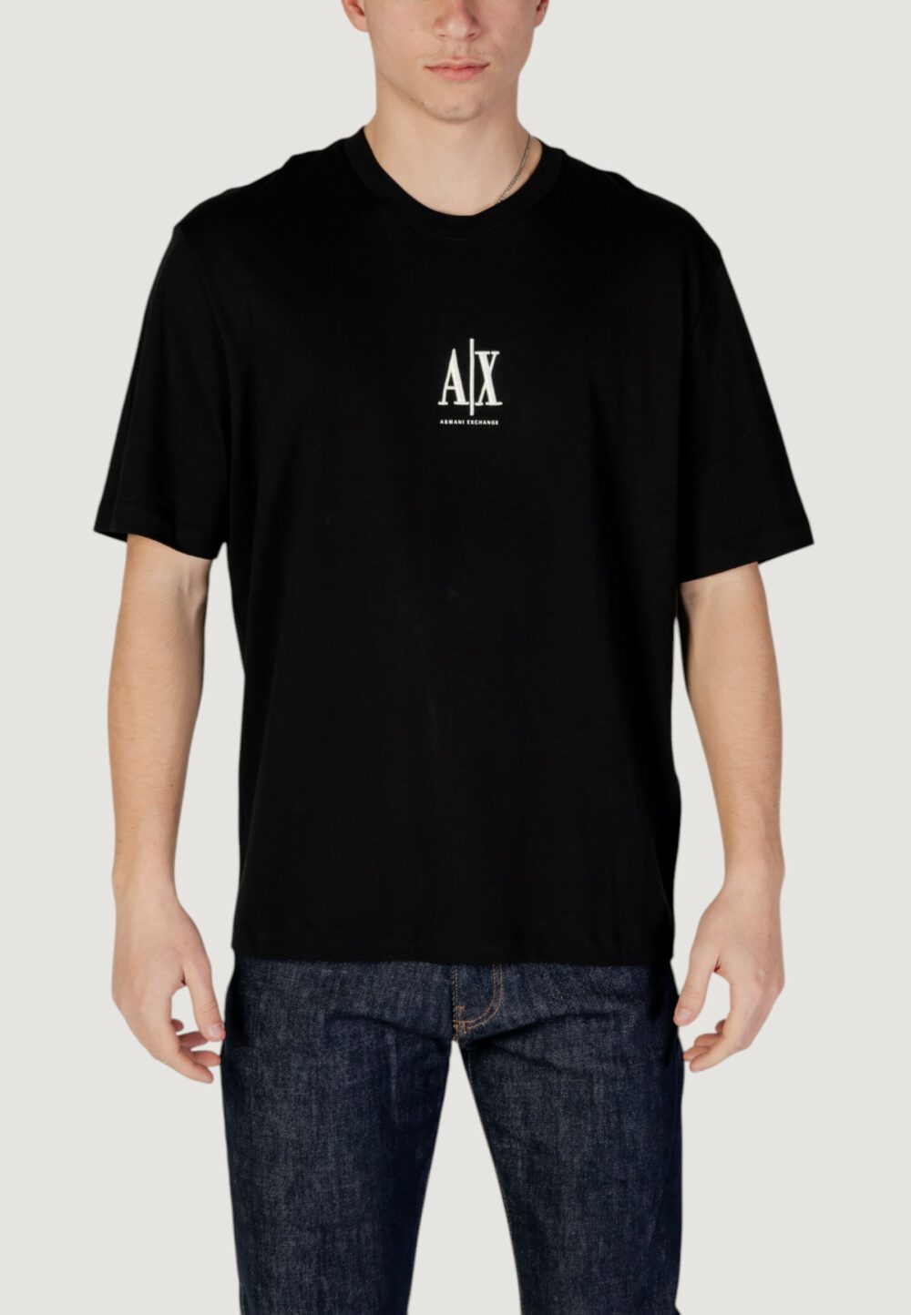 T-shirt Armani Exchange  Nero - Foto 1