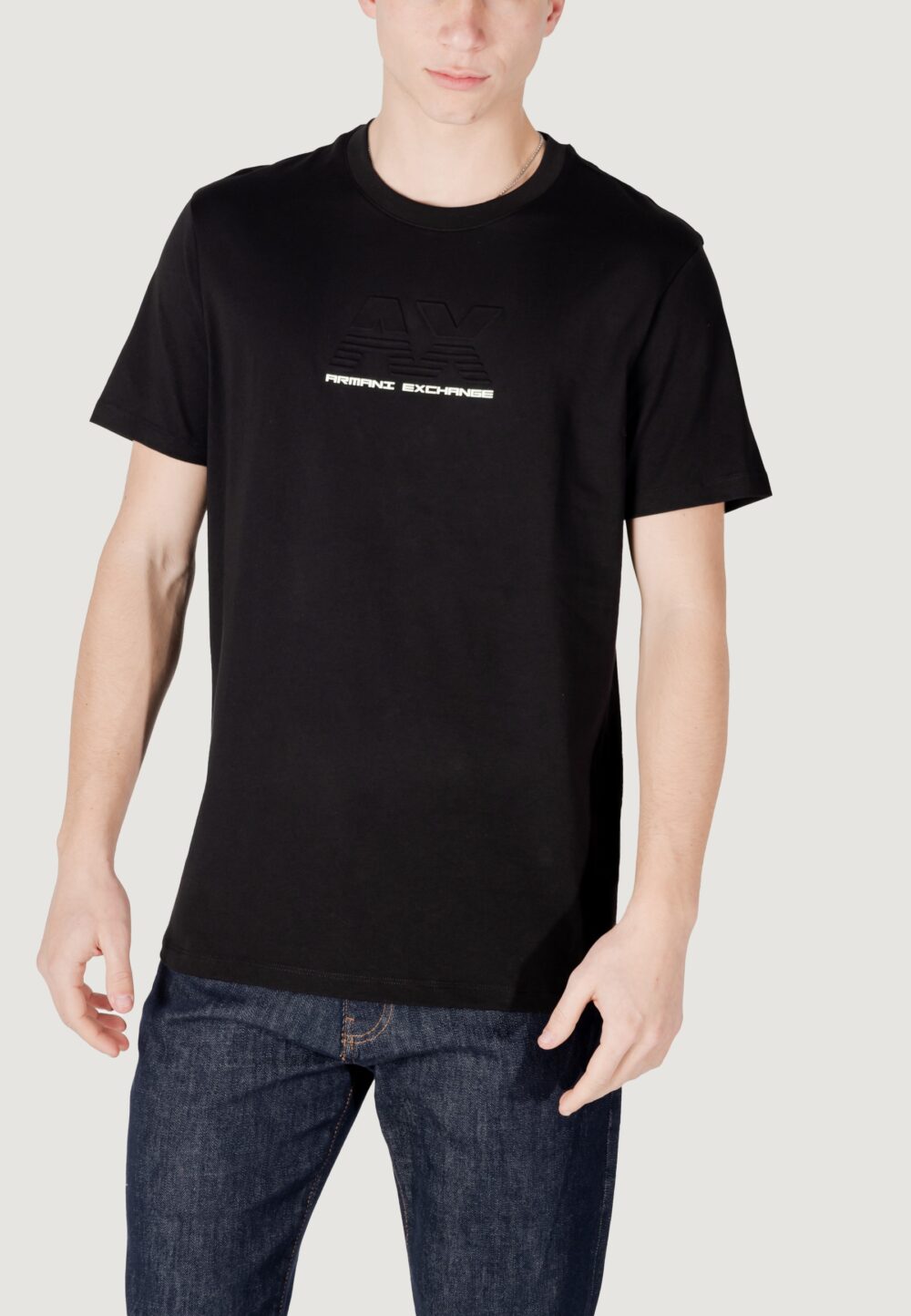 T-shirt Armani Exchange  Nero - Foto 1