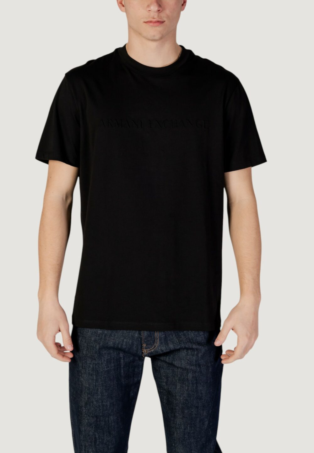 T-shirt Armani Exchange  Nero - Foto 1