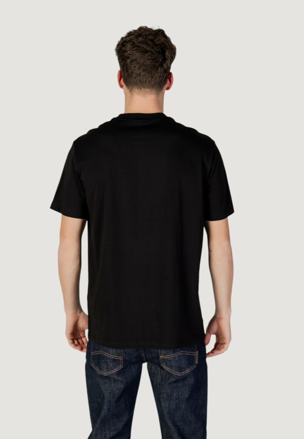 T-shirt Armani Exchange  Nero - Foto 4