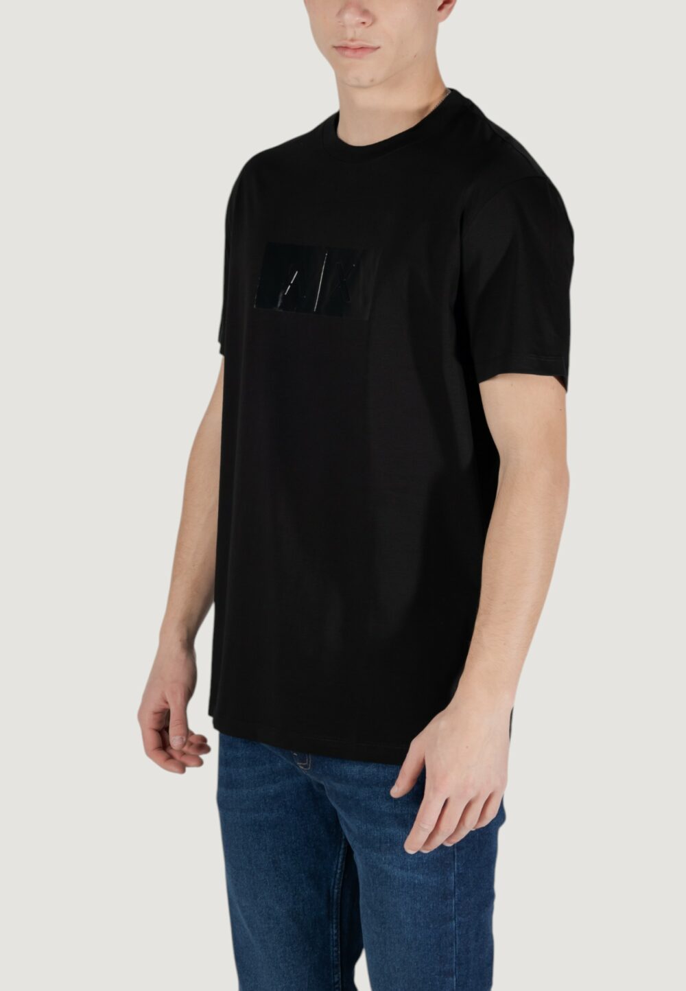 T-shirt Armani Exchange  Nero - Foto 3
