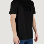T-shirt Armani Exchange  Nero - Foto 4