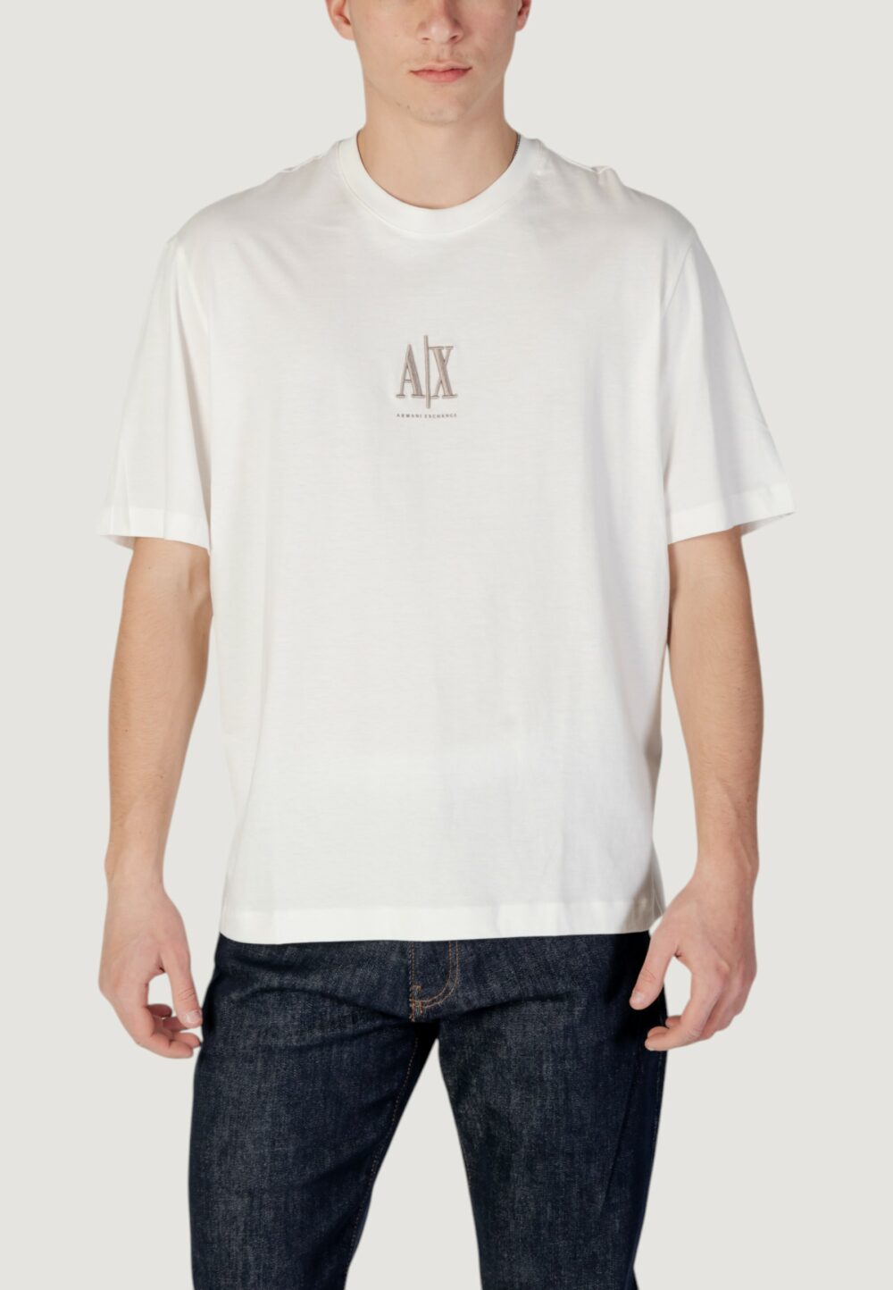 T-shirt Armani Exchange  Panna - Foto 1