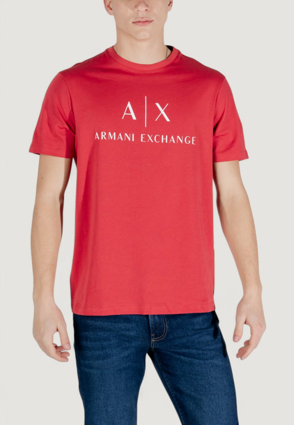 T-shirt Armani Exchange  Rosso - Foto 1