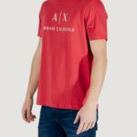 T-shirt Armani Exchange  Rosso - Foto 2